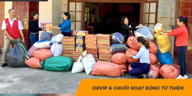 OKVIP tiếp cận và thăm hỏi các diện gia đình bị lũ lụt làm ảnh hưởng nghiêm trọng